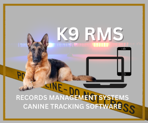 K9 RMS Canine Tracking Software